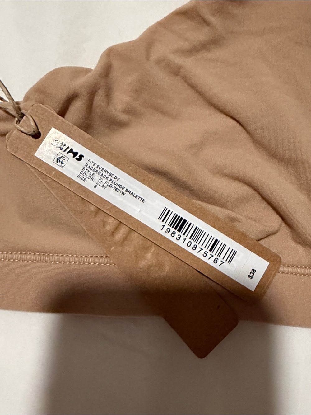 3 SKIMS Everyday Racerback Bralettes- Black & Nude - Picture 5 of 9